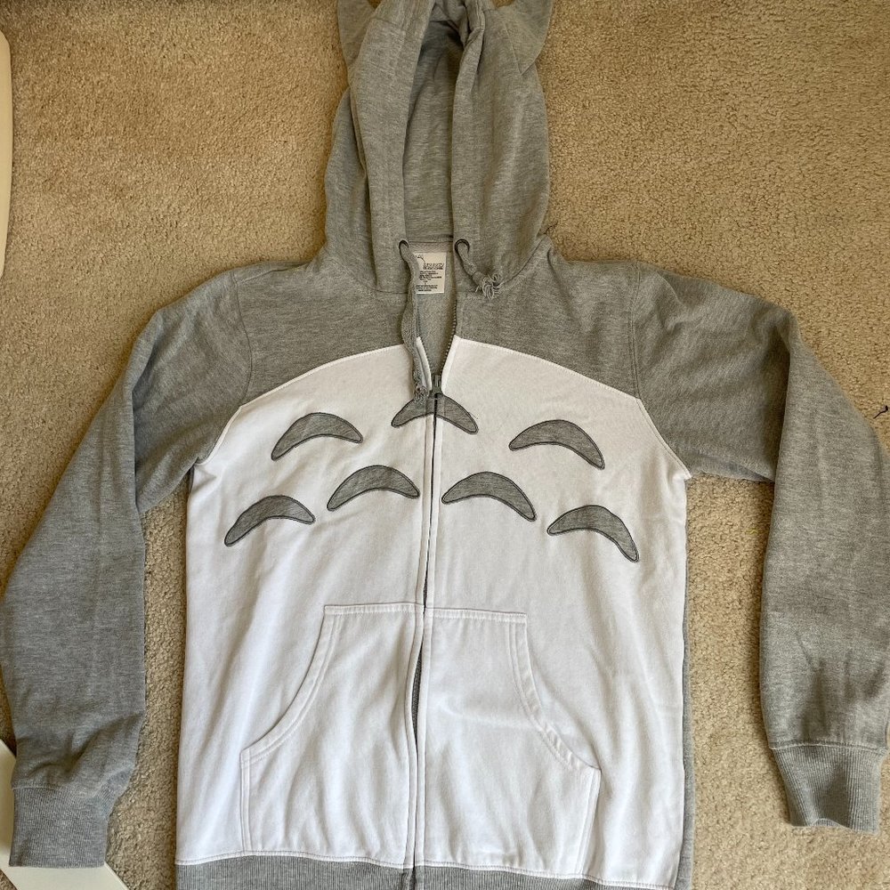 My Neighbor Totoro Zip Up Hoodie Authentic Size Small